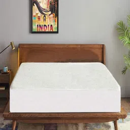Trance Home Linen White Solid King Size Mattress Protector-image-49