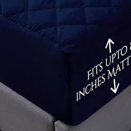 Comfowell Geometric Textured Water Resistant King Size Fitted Mattress Protector image 4