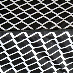 Stylista Black & White Printed Cotton Water Resistant Elastic Strap Mattress Protector image 2