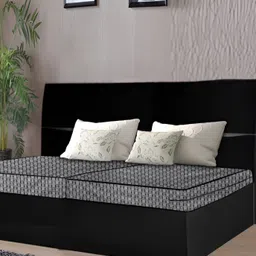 Stylista Grey Cotton Water Resistant Zippered Double Size Mattress Protector image 4