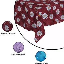 kingmatters PVC 8 Seater Polka Table Cover image 3