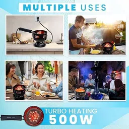 fiiasa 500 W Induction Cooktop Push Button image 4