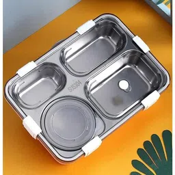 active plus Lunch Box for Kids and Adults with Leak-Proof Lid 4 Containers Lunch Box image 1