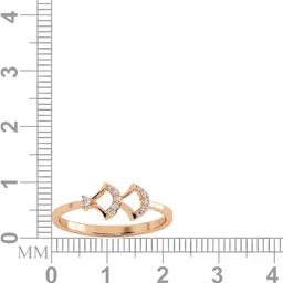 avsar AVR1085PA 18kt Diamond Rose Gold ring image 5