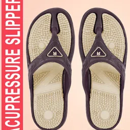 FitFusion Men's Acupressure Point Comfortable Non-Slip Men Flip Flops image 3