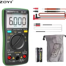babatools ZT-102L Multimeter True RMS 6000 Counts 60H LCR Meter Voltage Multimeter Digital Multimeter image 4