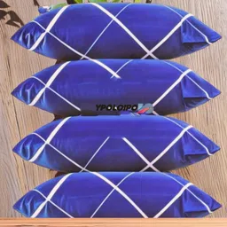 ypoloipo LUXURY Cotton Nature Sleeping Pillow Pack of 6 image 2