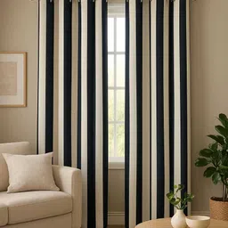 family fab india 213 cm (7 ft) Door Polyester Blackout Curtain Single Curtain-picture-39