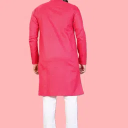 omkar enterprise Men Cotton Blend Kurta Pyjama Set image 1