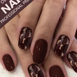 JUSTGOLD Set Of 24 Professional Obsession Press On Pre Glued Nails - Shade 16 image 4