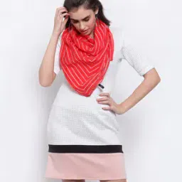 j style Scarf with Striped Detail-picture-36