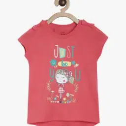 mini klub Girls Graphic Print Regular Fit Knit Top-picture-22