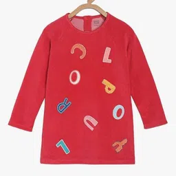 mini klub Flock Shift Dress image 1