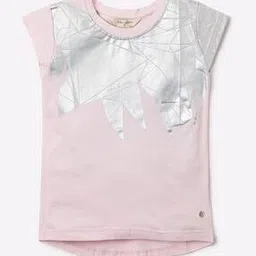 gini & jony Metallic Print High-Low Round-Neck T-shirt-picture-32