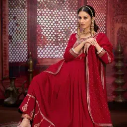 kvs fab Women Flared Kurta Set image 1