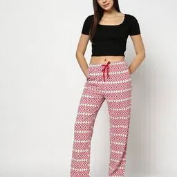 yousta Women Printed Mid-Rise Regular Fit Pyjamas-picture-27