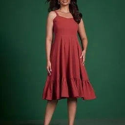 fourth stitch x ag Women Sweetheart Neck A-Line Dress-picture-26