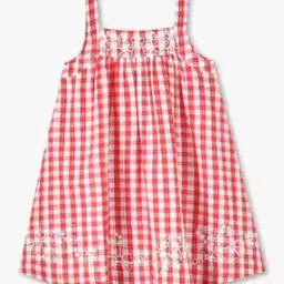 kg frendz Red gingham dress, red, 3-4y-picture-29