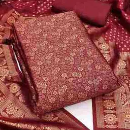 svaraa WomenEmbroidery Unstitched Dress Material-picture-49