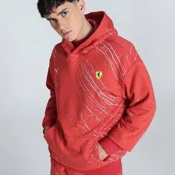 puma Men Scuderia Ferrari Race Colour Splash Motorsport Hoodie-picture-14