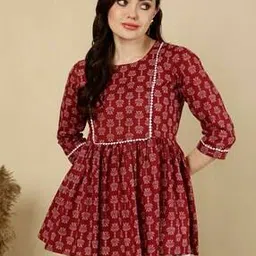 svaraa Women Floral Tunic-picture-14