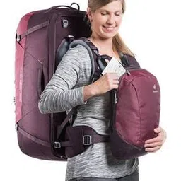 deuter Unisex Set of 2 Logo Print Rucksack & 13" Laptop Backpack-picture-53