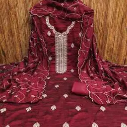 svaraa Women Self-design Unstitched Dress Material-picture-48
