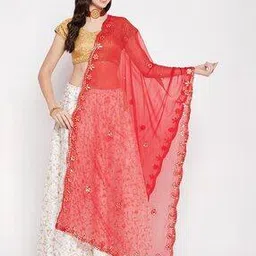 clora creation Gota Patti Chiffon Dupatta-picture-47