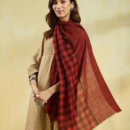 fabindia Women Regular FitStole-picture-13