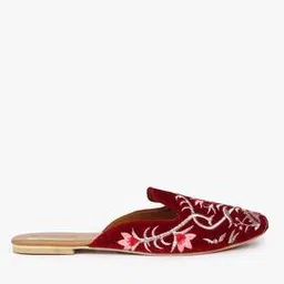 hi-attitude Embroidered Pointy-Toe Mules-picture-25