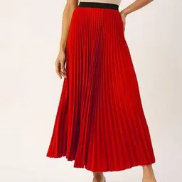 deklook Women Pleated Flared Skirt-picture-17