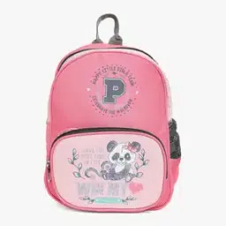 Graphic Print Backpack with Adjustable Straps-image-9