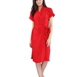 lacylook Bathrobe with Front Insert Pockets-picture-17
