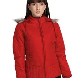 fellamo Quilted Detachable Hood Jacket with Zip-Front-picture-23