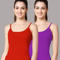 fbar Pack of 2 Cotton Camisoles-picture-19