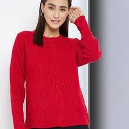 clapton Button Closure Cardigan with Raglan Sleeves-picture-19