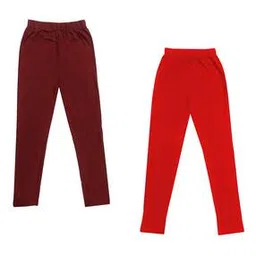 indiweaves Pack of 2 Leggings with Elasticated Waist-picture-10