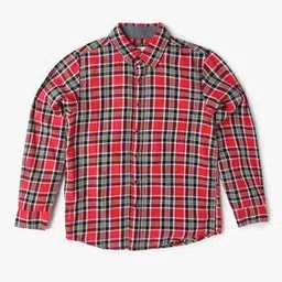 pepe jeans Boys Checked Regular Fit Shirt-picture-42