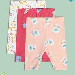 miniklub Pack of 3 Printed Leggings-picture-23
