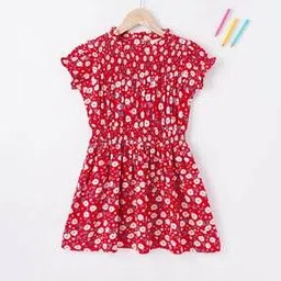 ed-a-mamma Floral Print A-line Organic Cotton Dress-picture-11