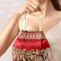 rubans Women Embellished Potli Clutch-picture-28