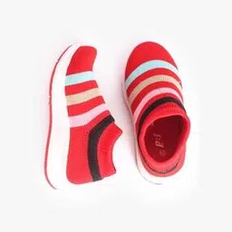 Stripped Mid-Top Slip-On Shoes-image-72