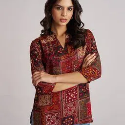 the cloth crow Women Printed Regular Fit Top-picture-11