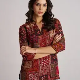 berrybird Women Floral Print Regular Fit Tunic-picture-28