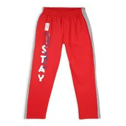fashionable Boy Straight Track Pants with Elasticated Waist-picture-35