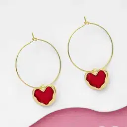 everstylish Women The Heartfelt Embrace Hoop Earrings-picture-20