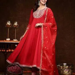 stylum Embroidered Anarkali Kurta Set-picture-29