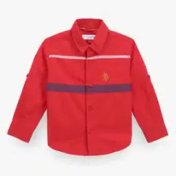u.s. polo assn. Boys Shirt with Placement Stripes-picture-33