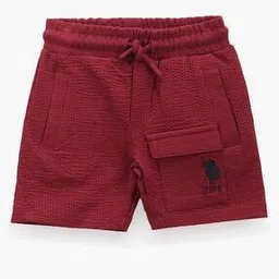 Boys Regular Fit Shorts with Drawstring-image-8