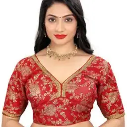 leela fashion women's clothing Women Floral Back Open Blouse-picture-41